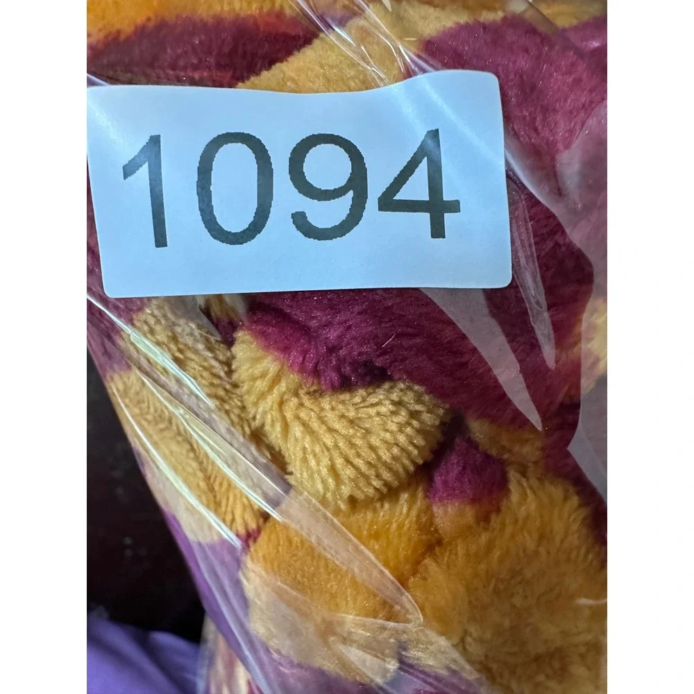 Harry Potter Gryffindor Robe Girls L 10/12 Gold Maroon Striped Hooded Fleece